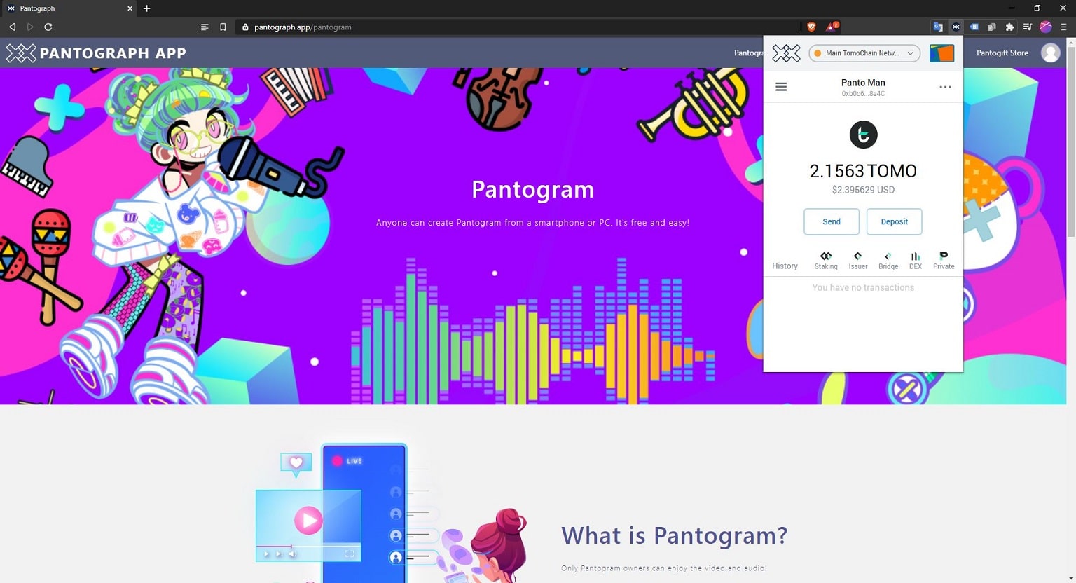 Create Pantogram card from an Instagram link